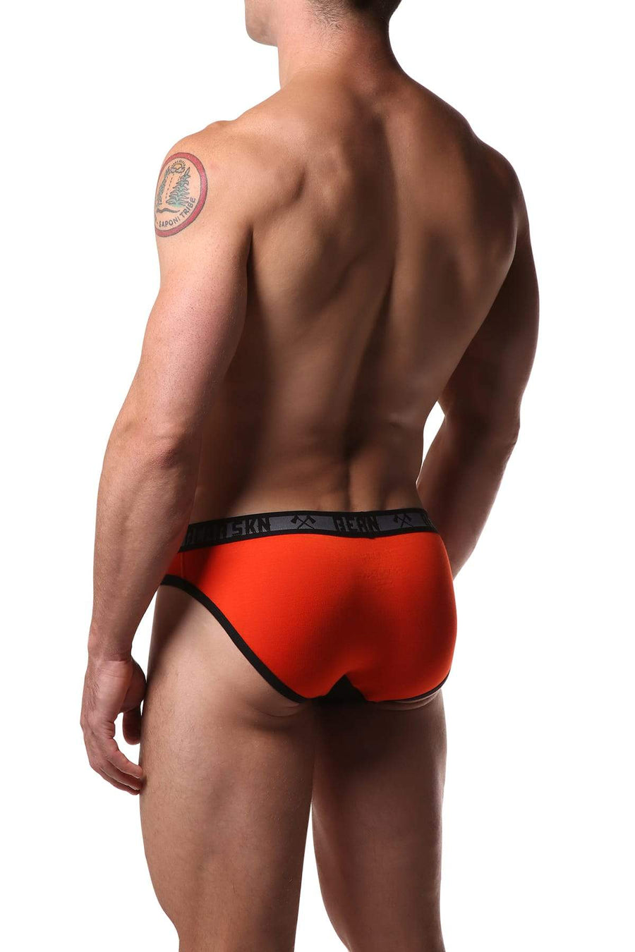 Bear Skn Tangerine Bamboo Brief