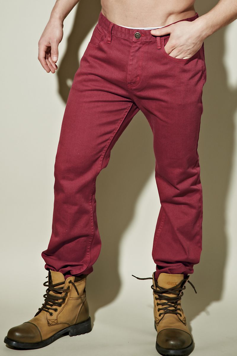 Revolve Red Denim Jean