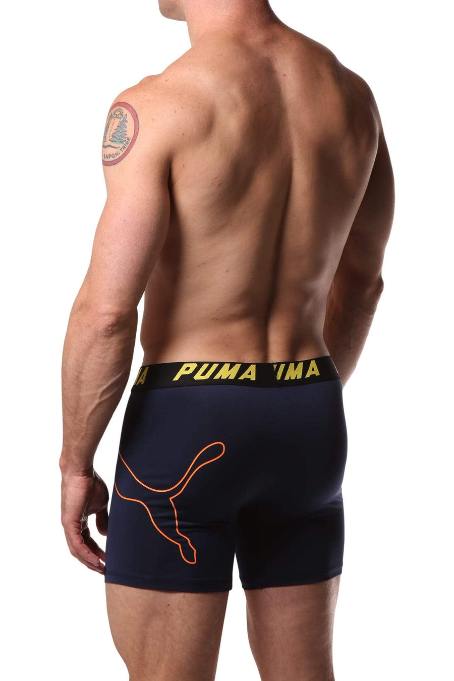 PUMA Navy Cat Boxer Brief