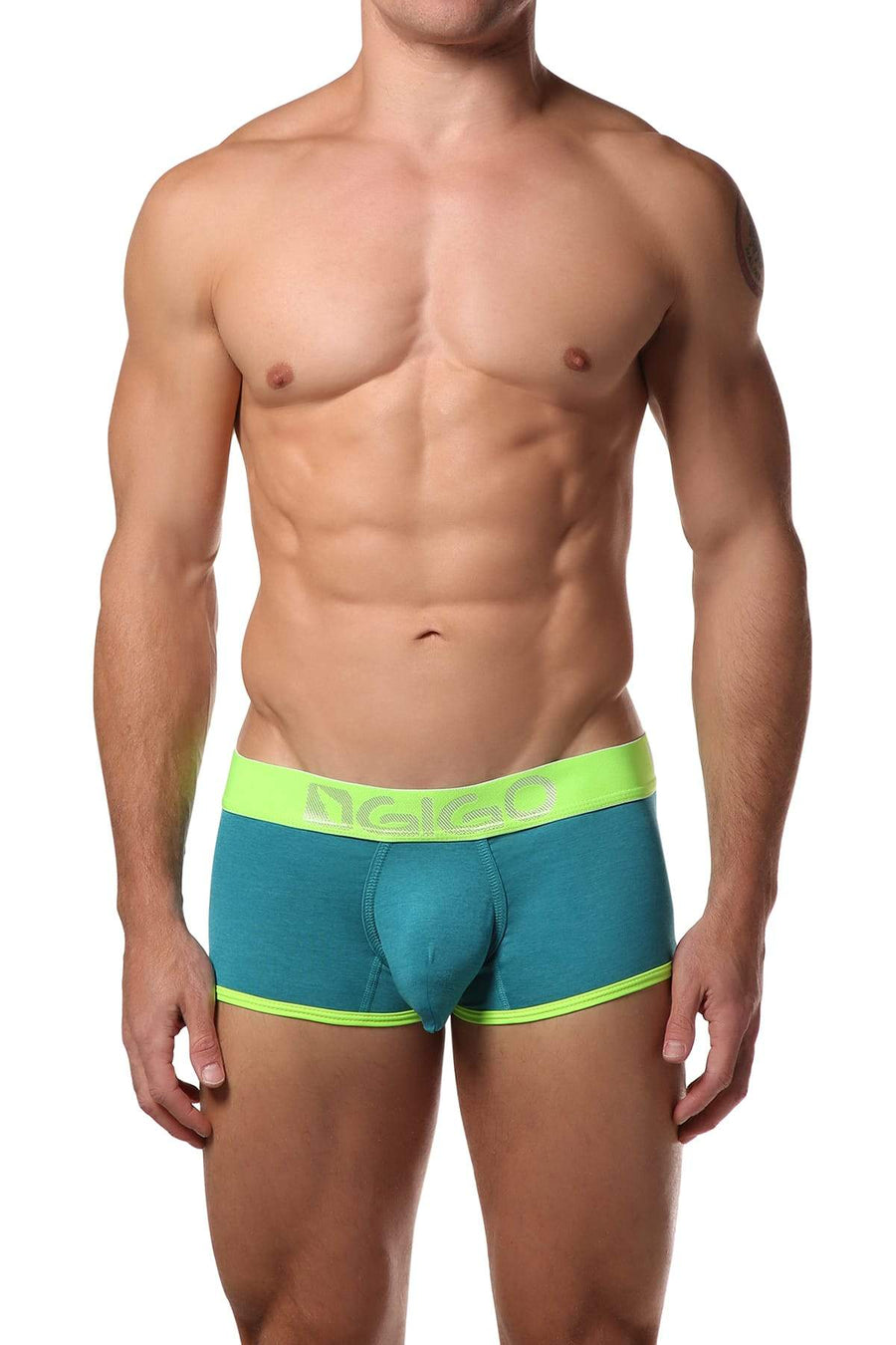Gigo Green Rough Boxer Brief