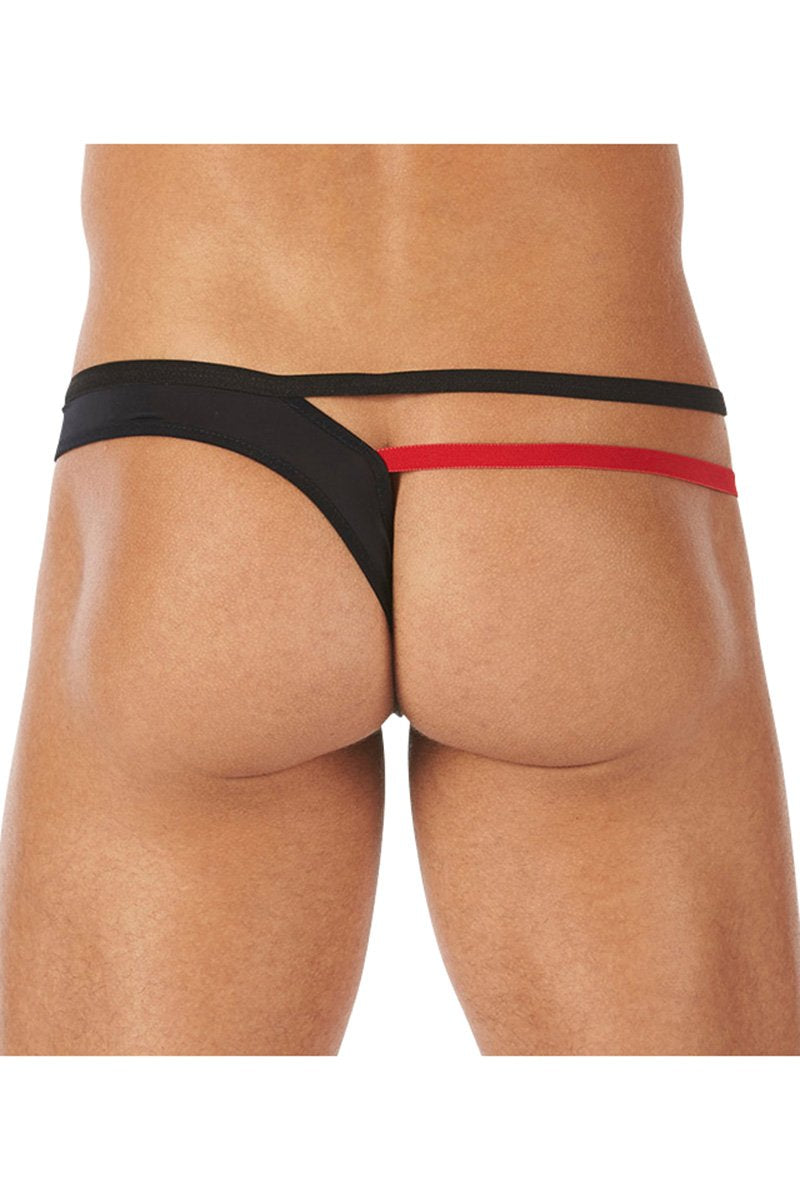 Gregg Homme Black Cocky Asymmetric Thong
