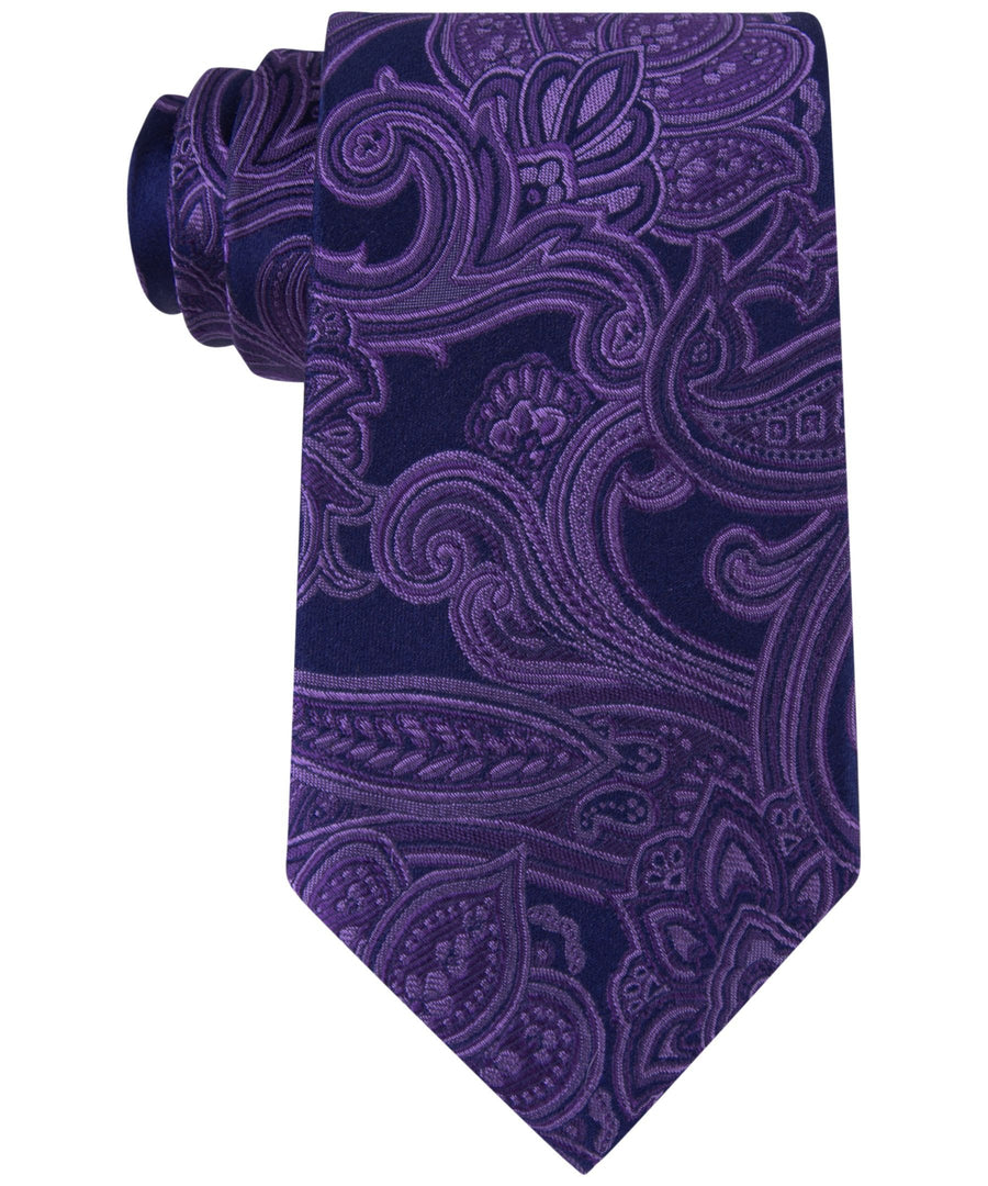 Michael Kors  Scalloped Paisley Tie