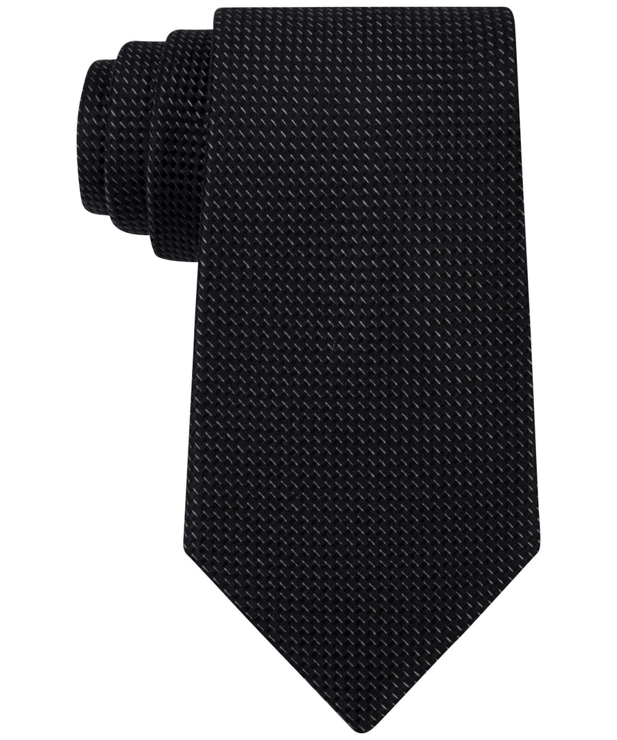 Michael Kors Rome Semi Solid Tie Black One Size