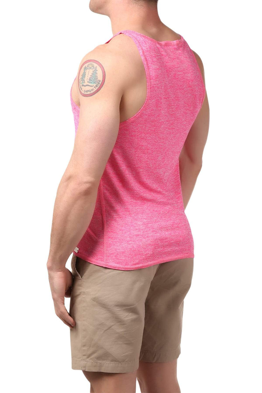Gigo Pink Fitness Tank Top