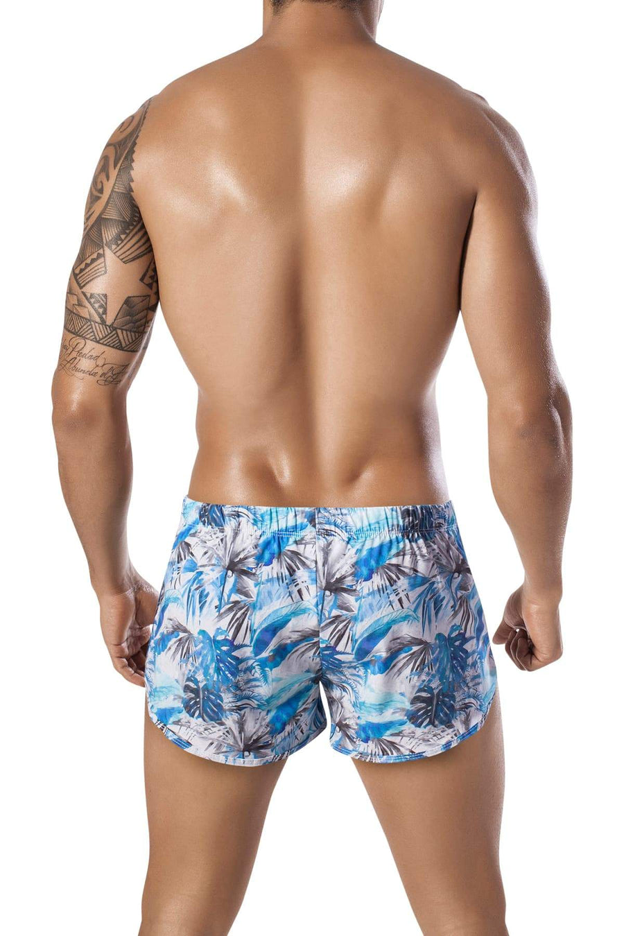 Clever Blue Life Guard Jungle Swim Short