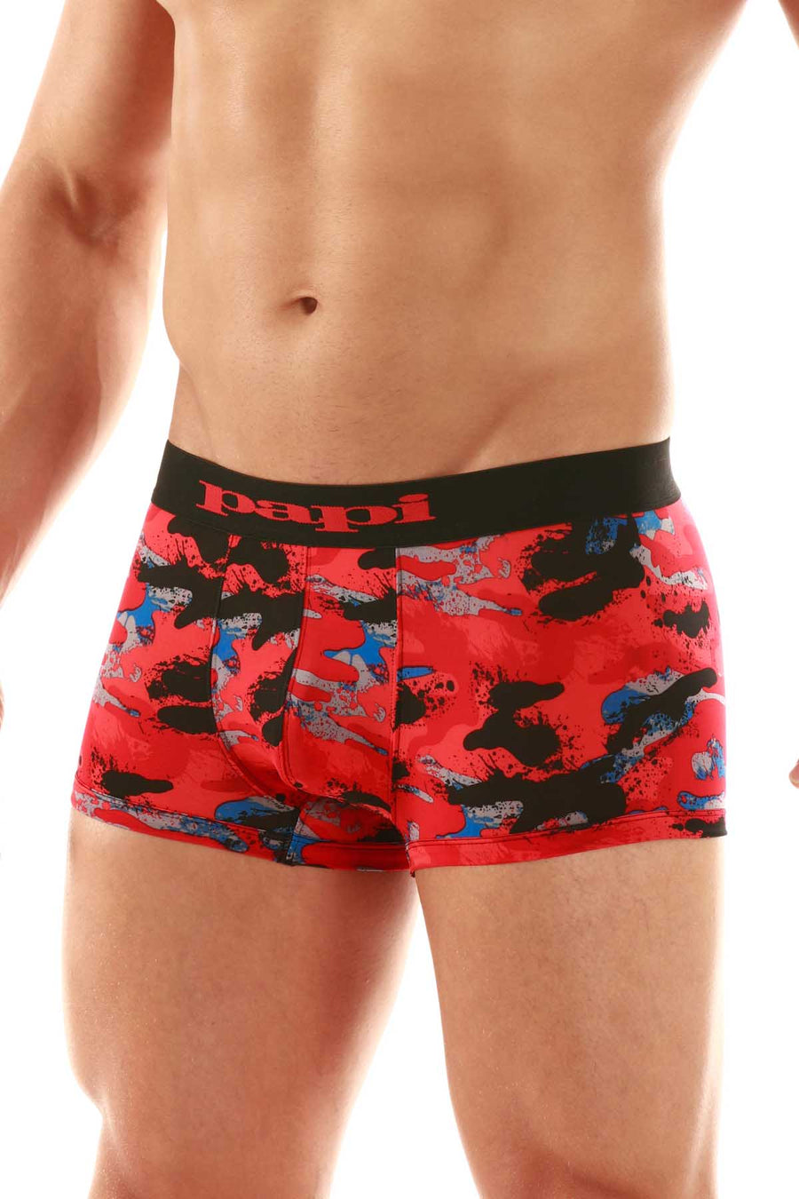 Papi Red Camoflague Microflex Brazilian Trunk