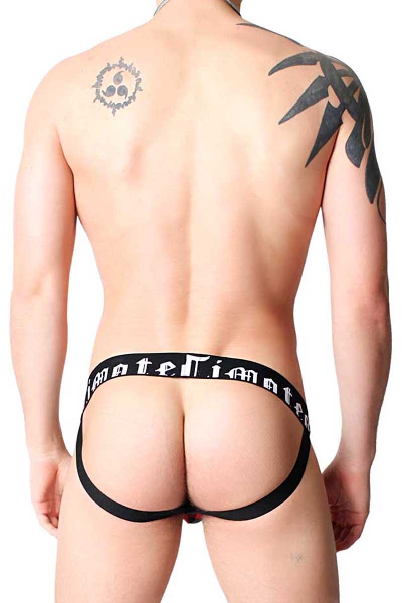 Timoteo Red Plaid Holiday Jockstrap
