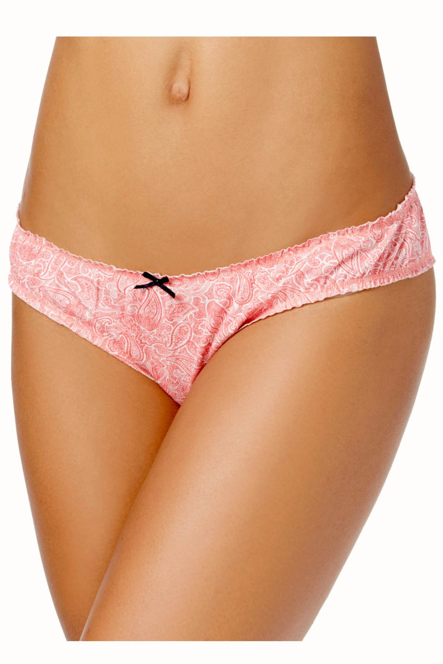 Tommy Hilfiger Coral Ellie-Paisley Ruche Bikini Brief