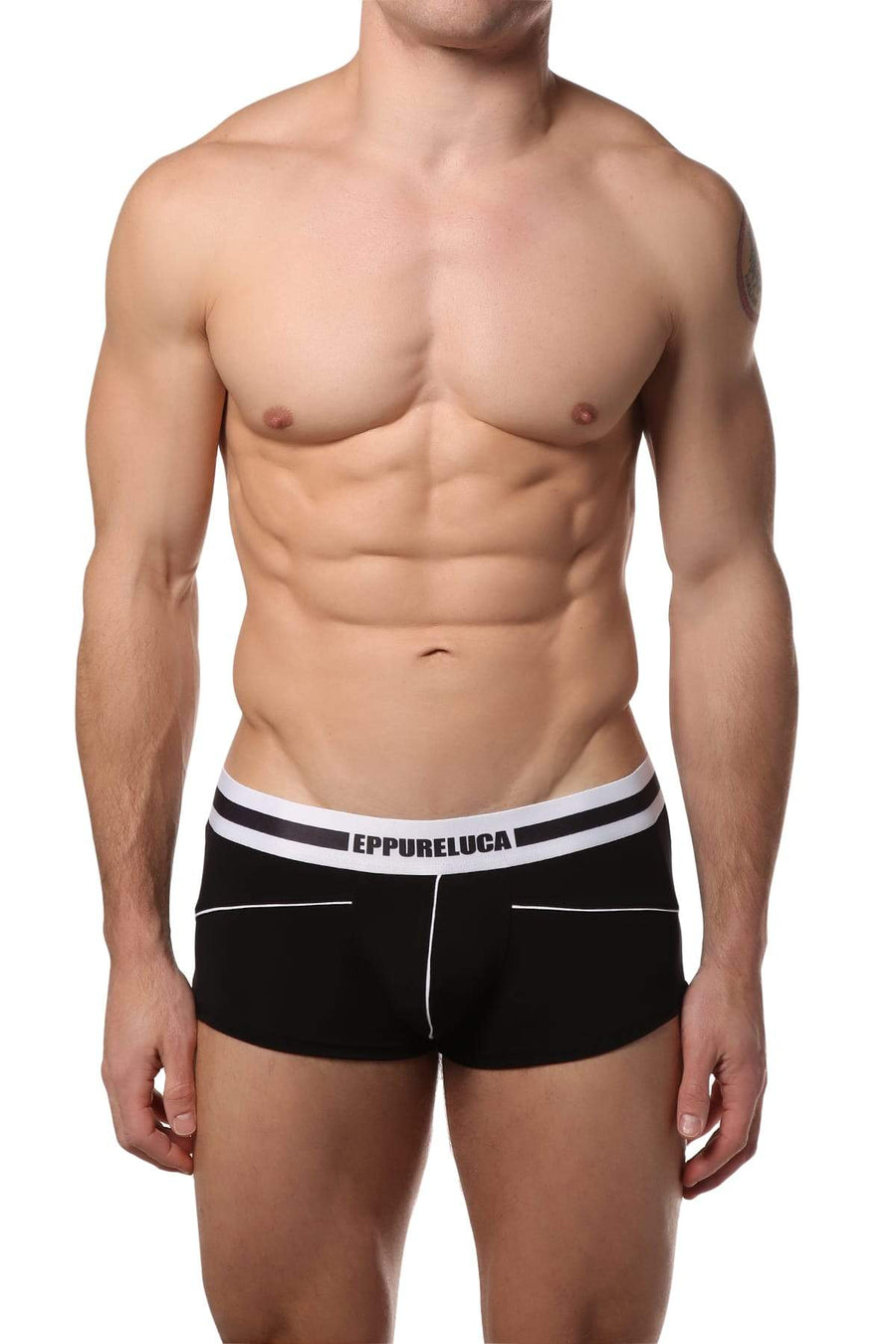 Eppure Luca Black Francesco Low-Rise Boxer Brief