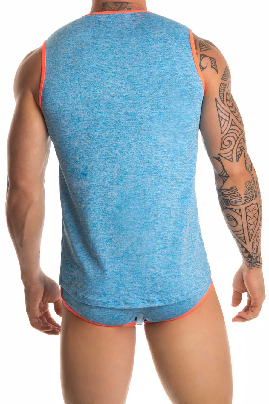 Jor Blue Neon Tank Top