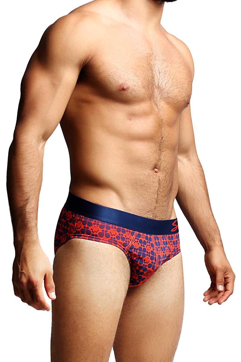 2-Pack Seven7 Navy & Red Brief