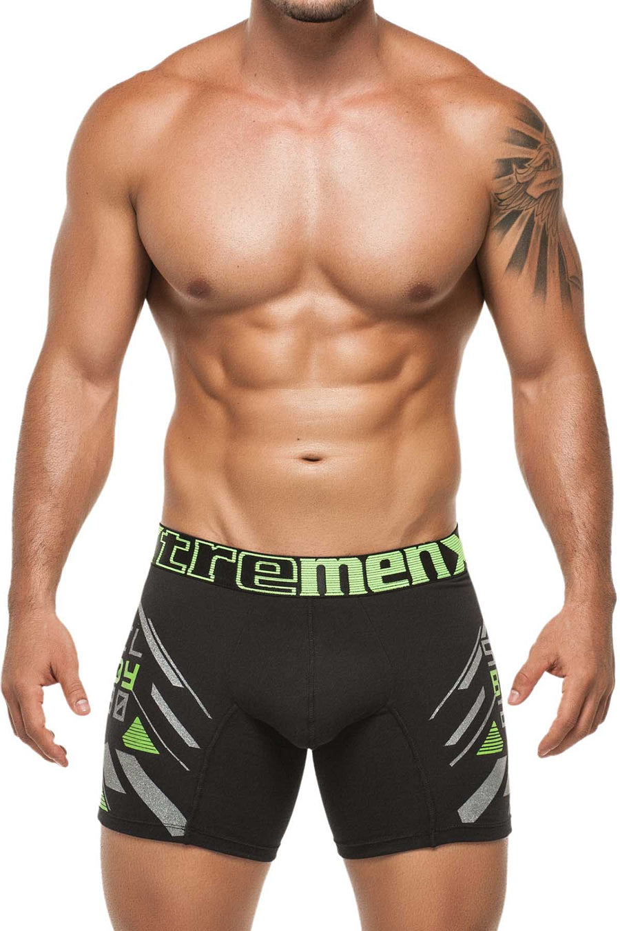 Xtremen Black Steel Body Boxer Brief