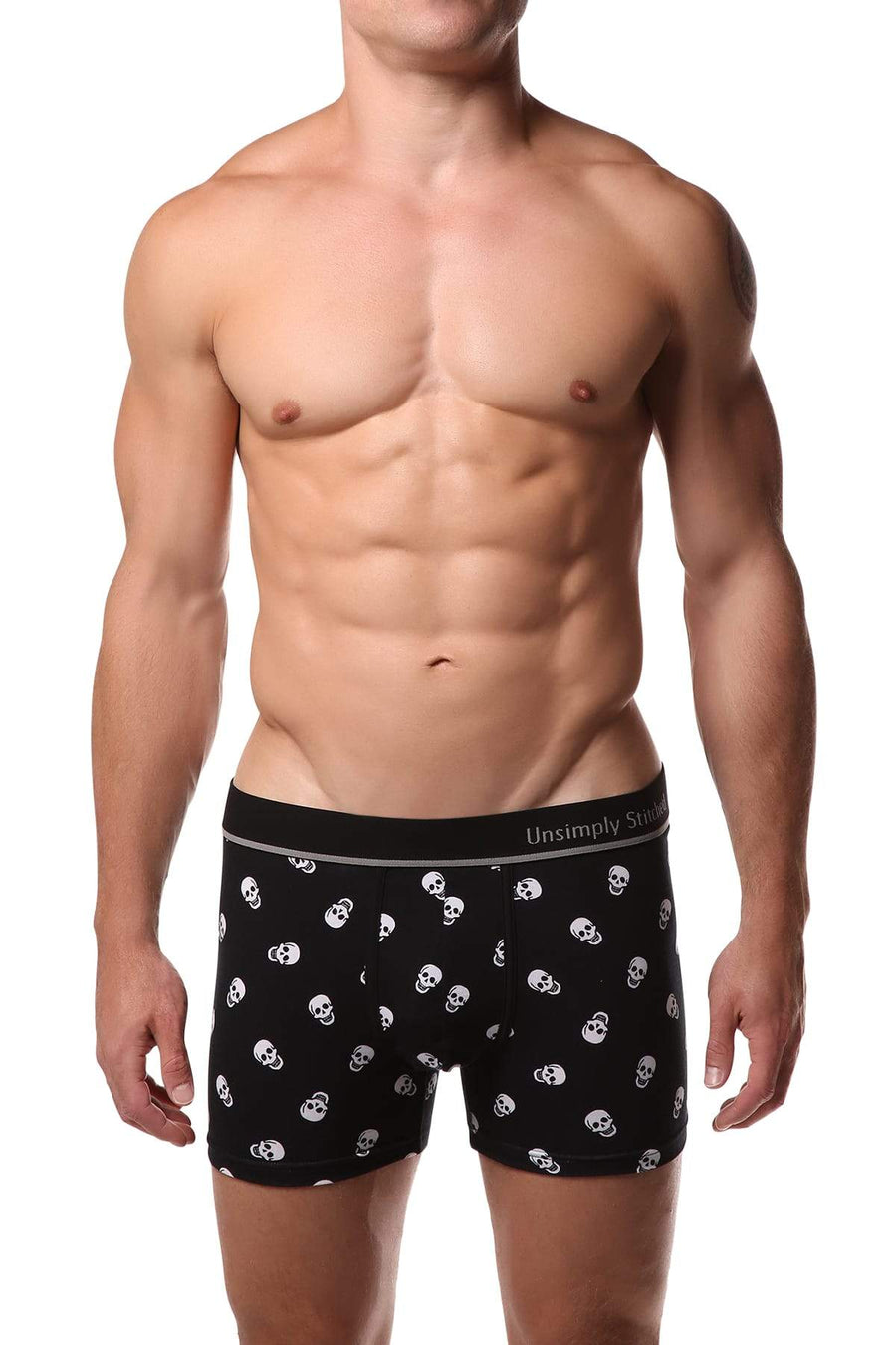 Unsimply Stitched White Skull Trunk