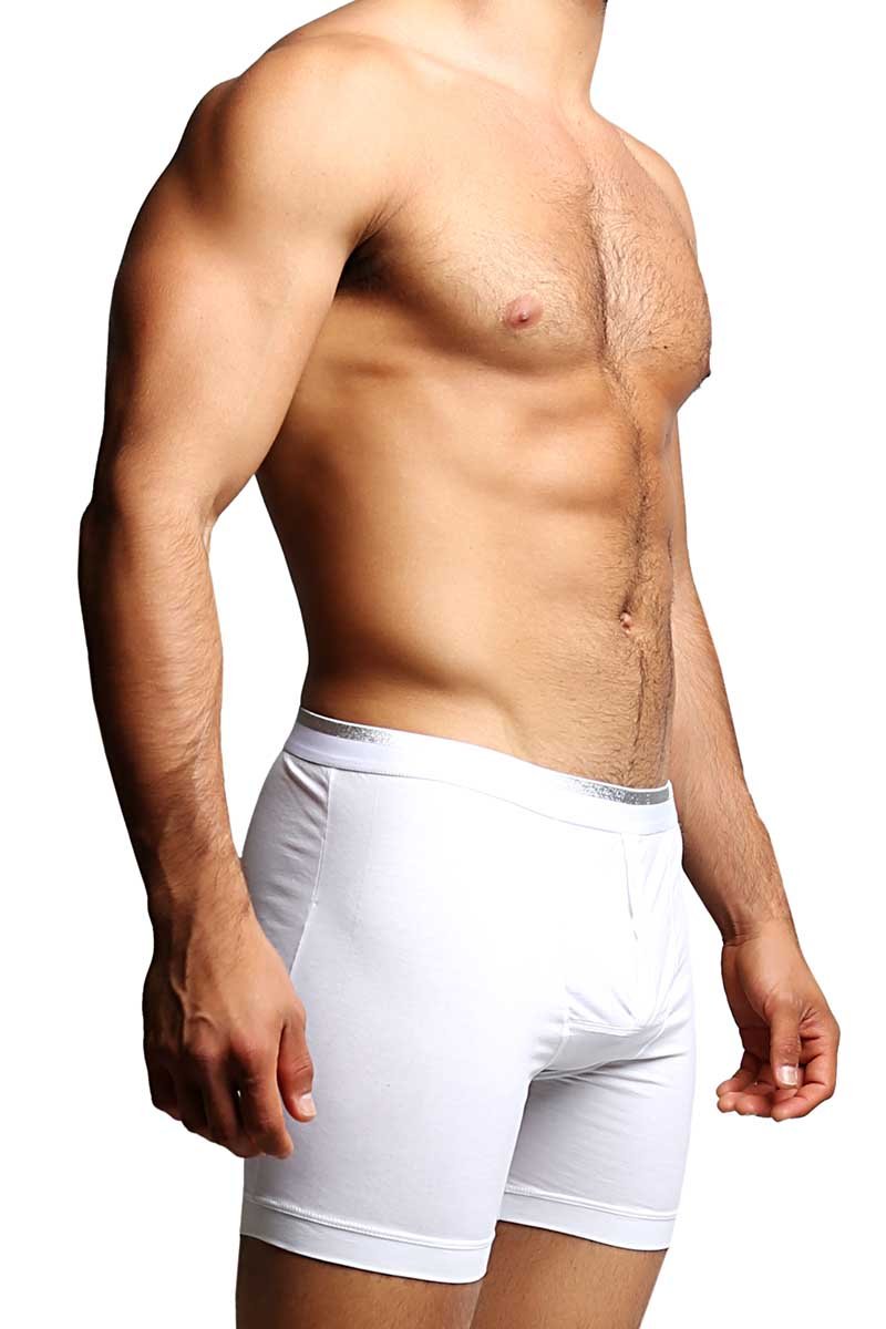 Joe's Jeans White & Silver Boxer Brief