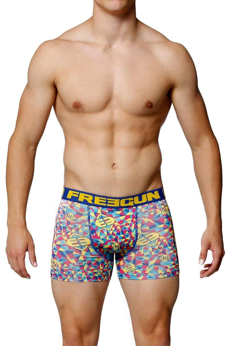 Freegun Pink Geo Boxer Brief