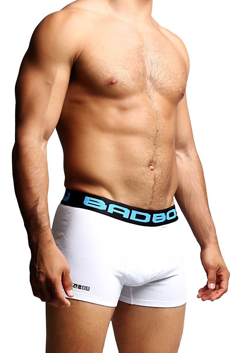 BadBoy White Contender Short Boxer 2-Pack