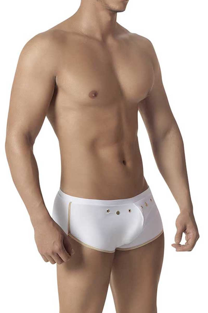 Pikante White Great Achilles Cheeky Boxer Trunk