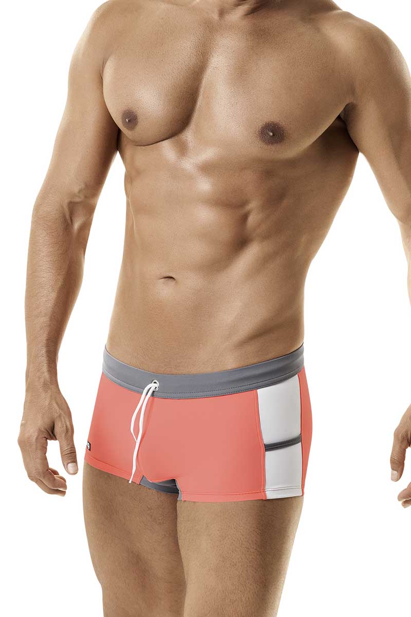 WildmanT Orange Titan Swim Square Cut Trunk