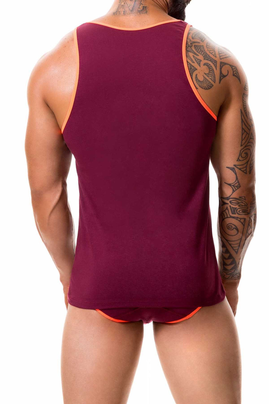 Jor Red-Wine Centauro Tank Top