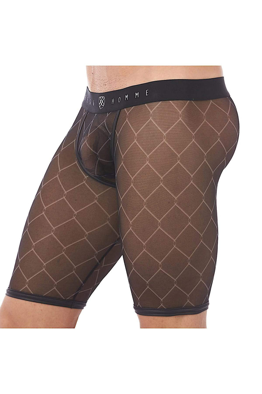 Gregg Homme Black Wired Enhancing-Ring Boxer Brief