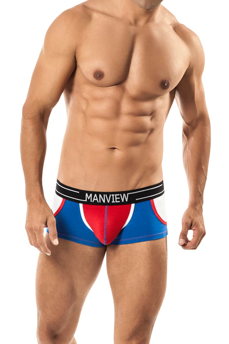 Manview White Stretch Cotton Spalding Boxer