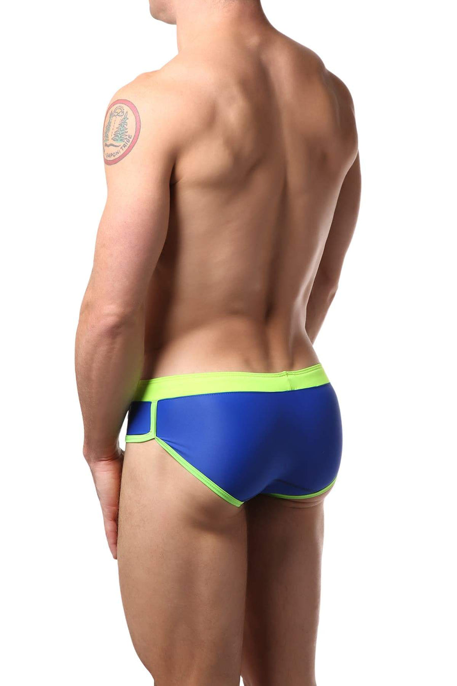 Gigo Blue & Green Hot Swim Brief