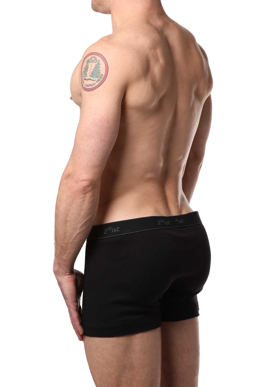 2(X)IST Black Essential Pouch Trunk 3-Pack