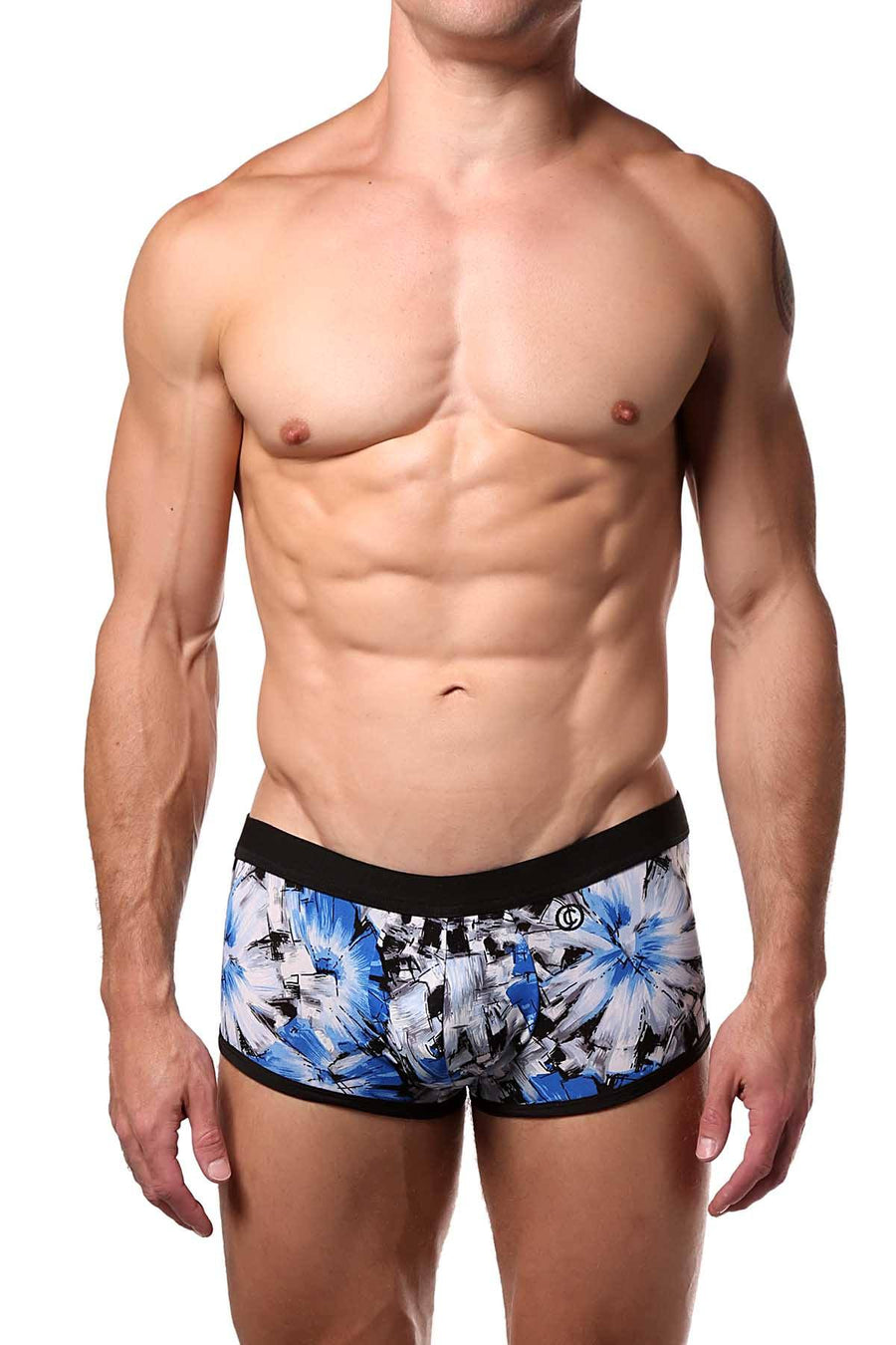 JustinCase Blue/Grey Floral Trunk