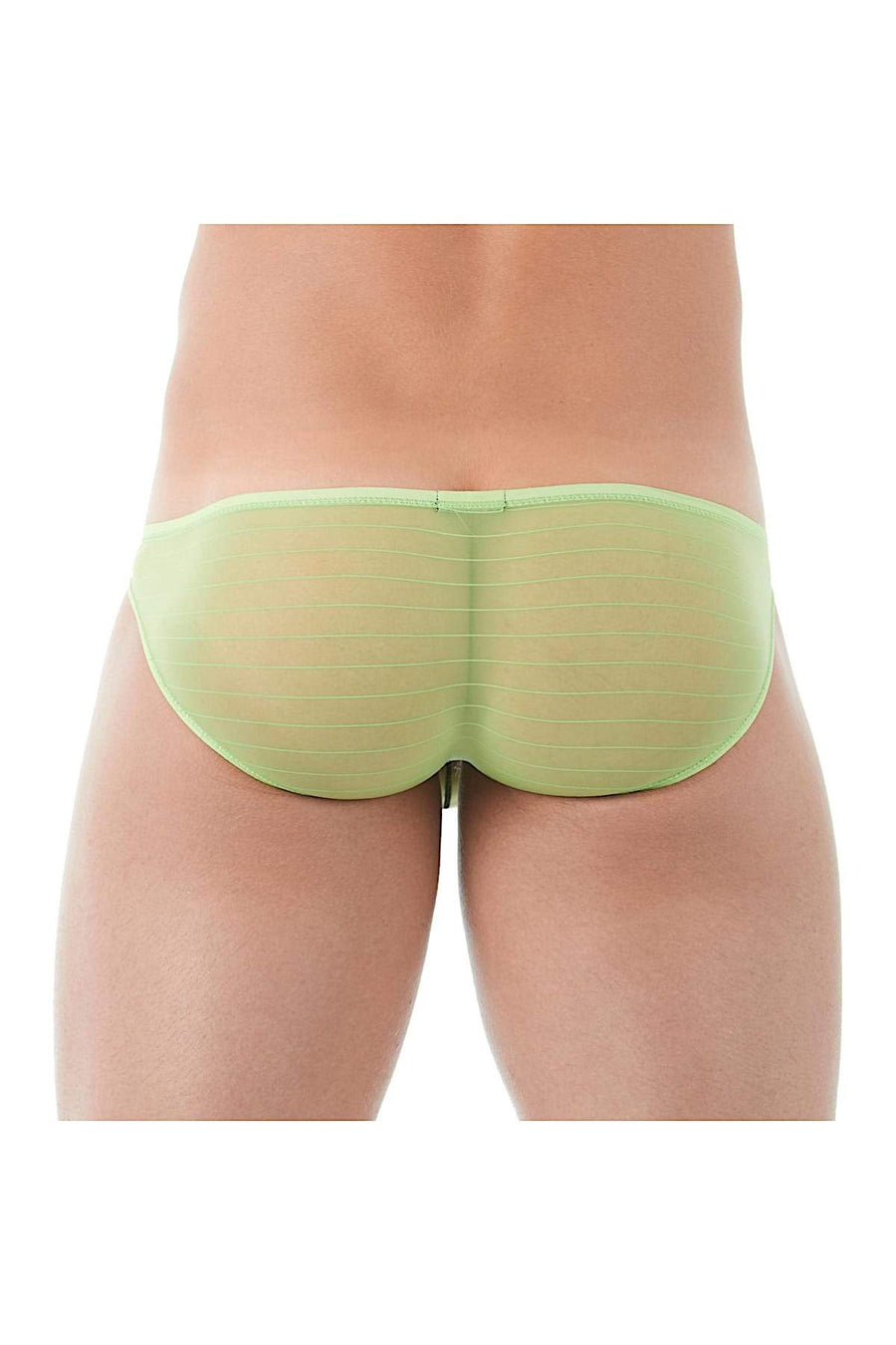 Gregg Homme Lime Mesh Suspender C-Ring Brief