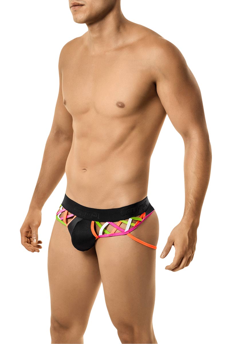 Candyman Black Neon Lights Jockstrap II