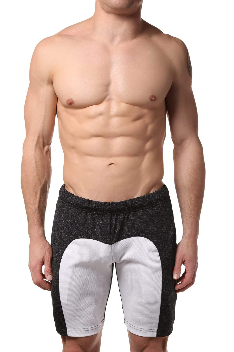 Freedom Reigns Charcoal Space-Dye Flex Short