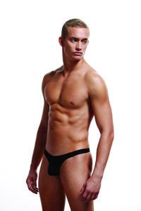 Envy Black Low-Rise Thong