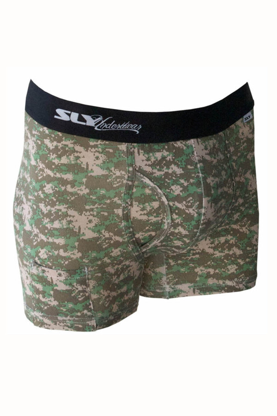 Sly Green Digi Camo Boxer Brief