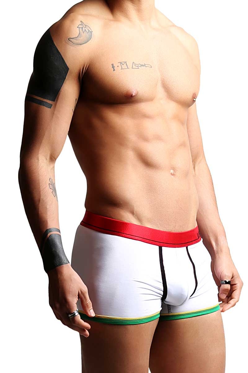 Ken Wroy White Capoeira Trunk