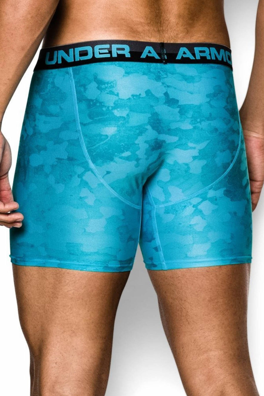 Under Armour Island-Blue 6" Boxer Brief