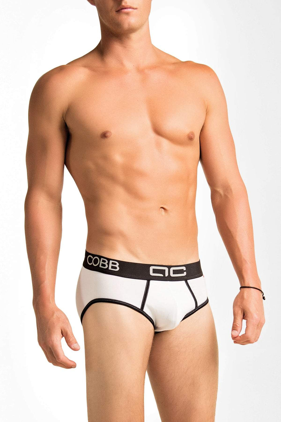 Alexander Cobb White & Black Slip Brief