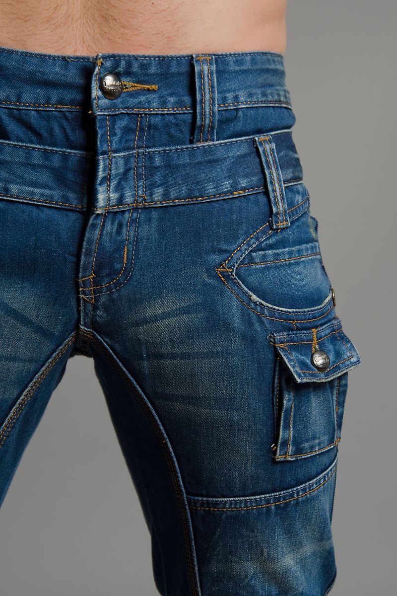 Young Republic Blue Double Waist Jean