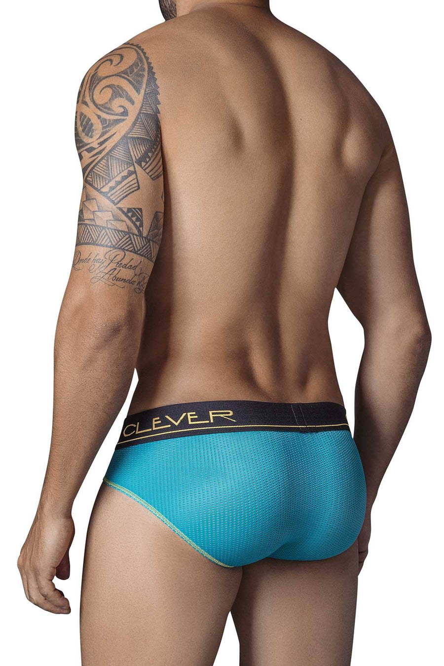 Clever Teal-Green World-Citizen Latin Brief