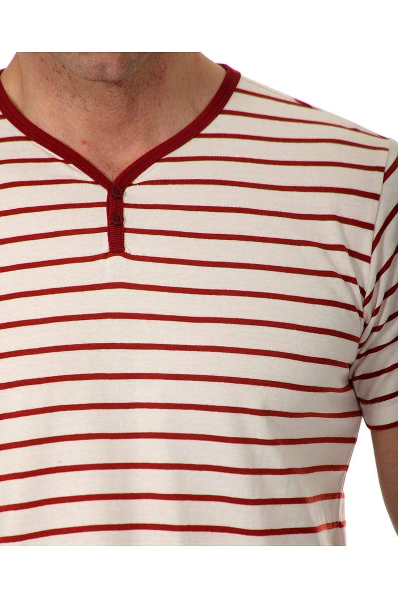 Something Strong Salmon & White Something Shocking Shirt