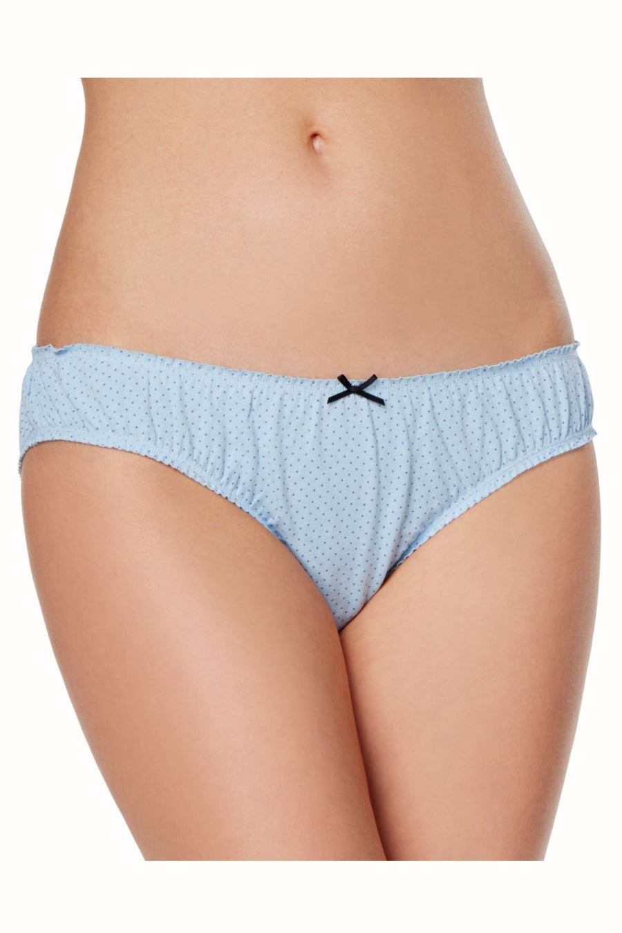 Tommy Hilfiger Cerulean-Blue Ruched Bikini Brief