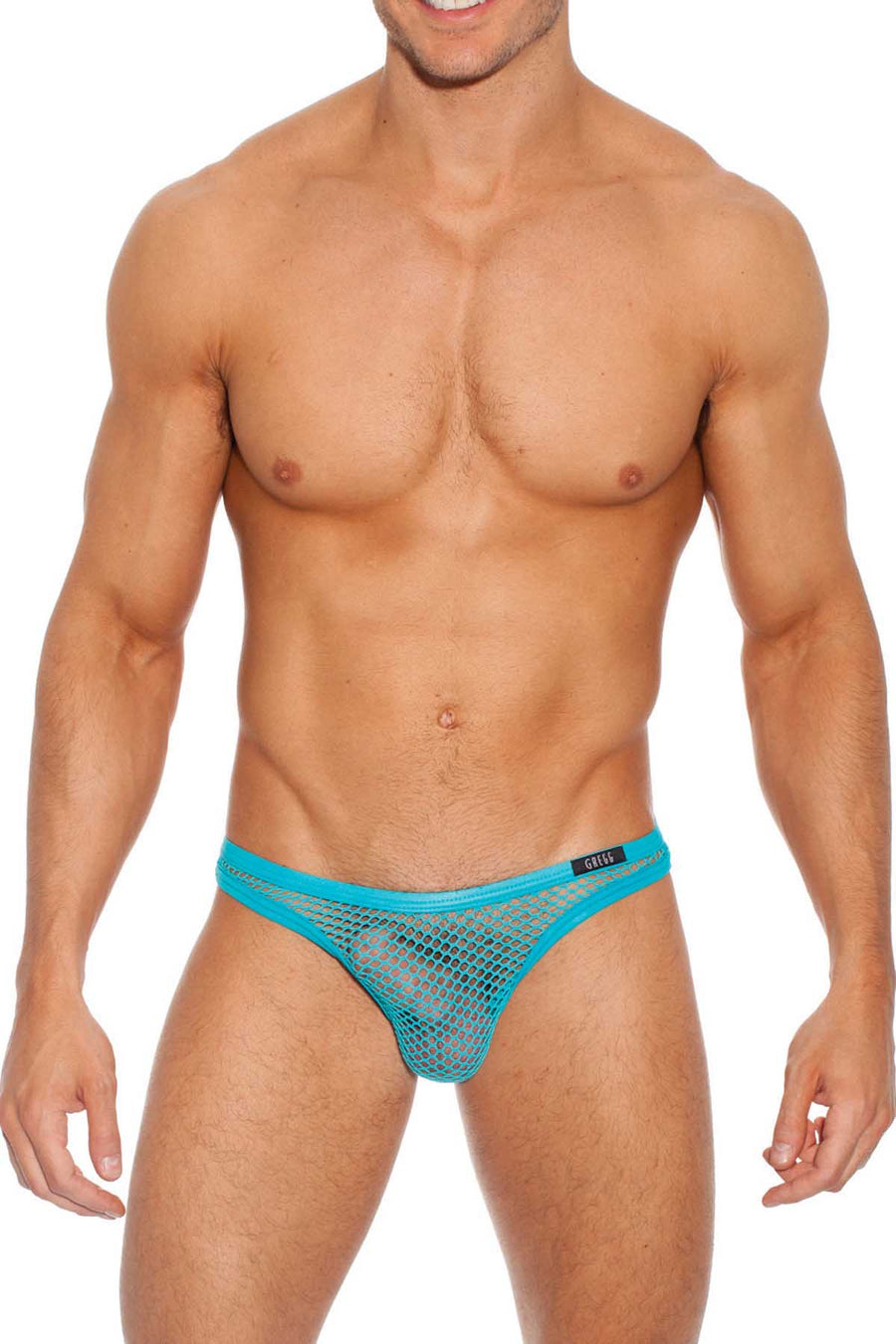 Gregg Homme Aqua Pewter Beyond Doubt Thong