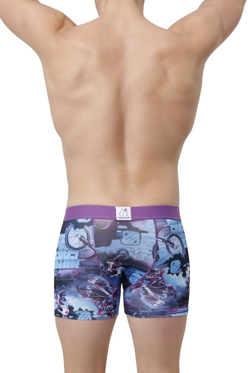 Freegun Violet Motor Cross Boxer Brief