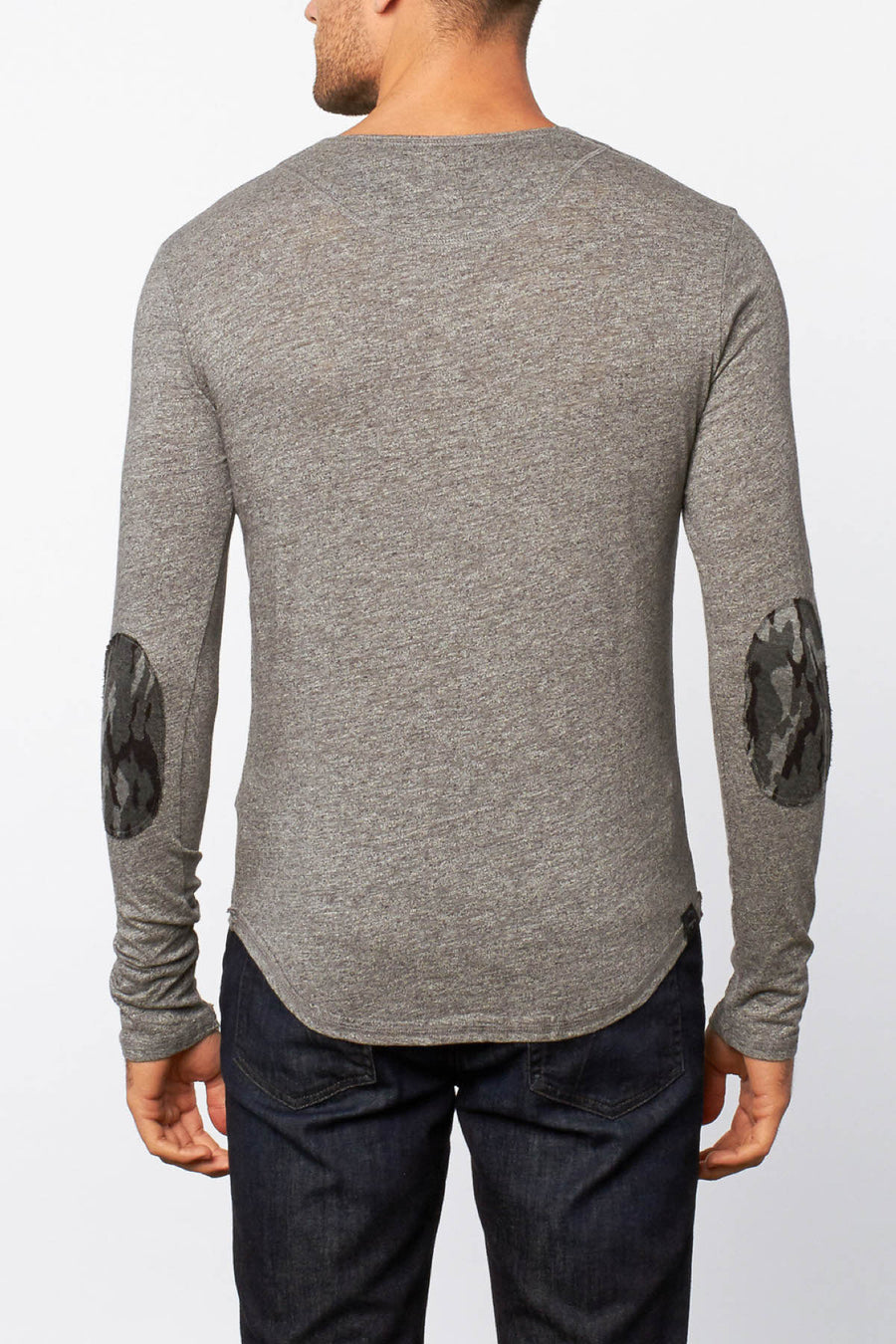 Cohesive & Co. Cebu Camo Long Sleeve Henley