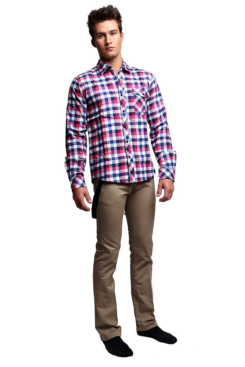 Something Strong Purple Something Valid Button-Up