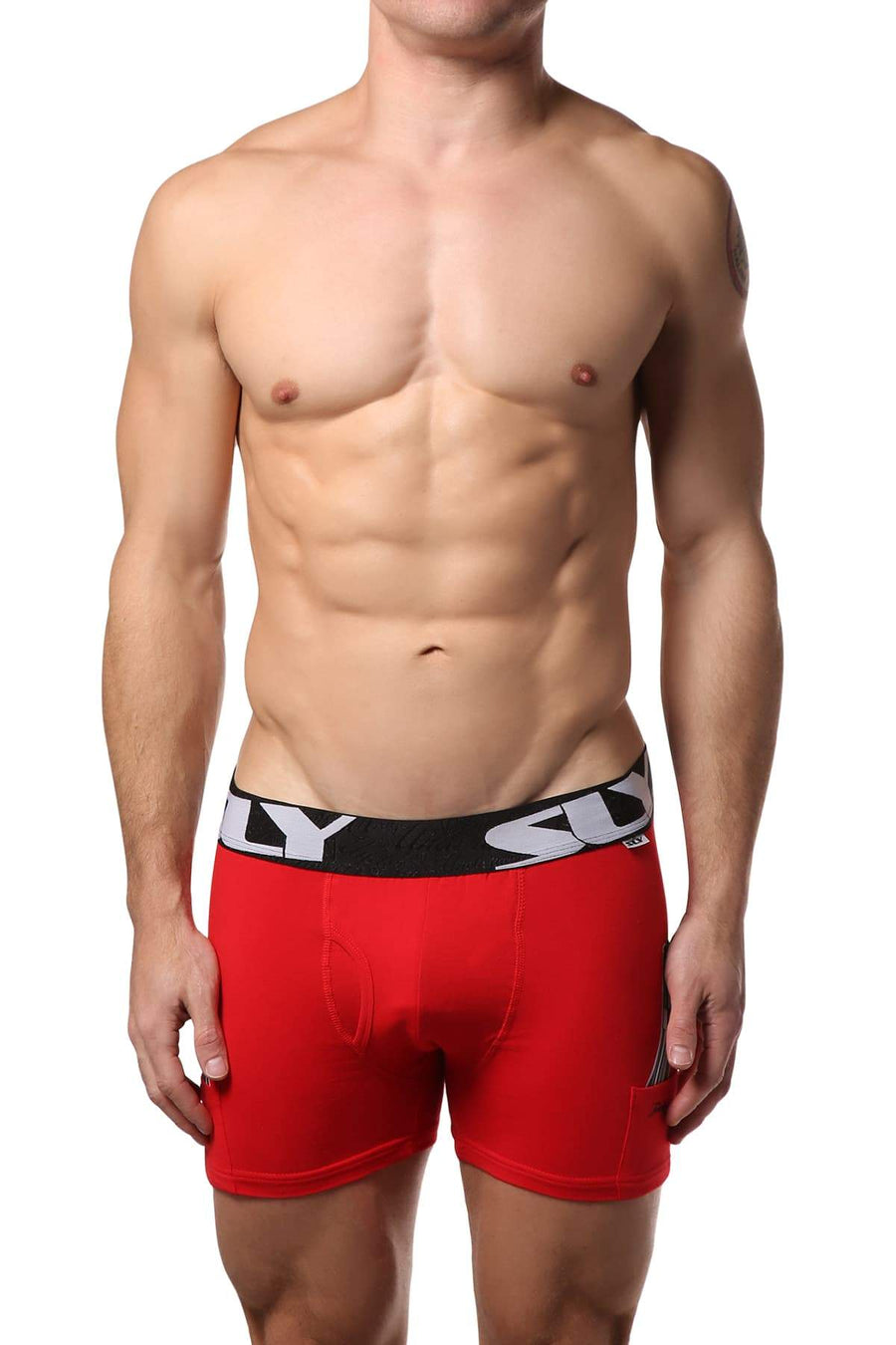 Sly Red Cop Issue Boxer Brief