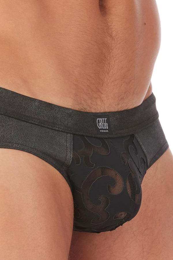 Gregg Homme Black Cowboy Brief