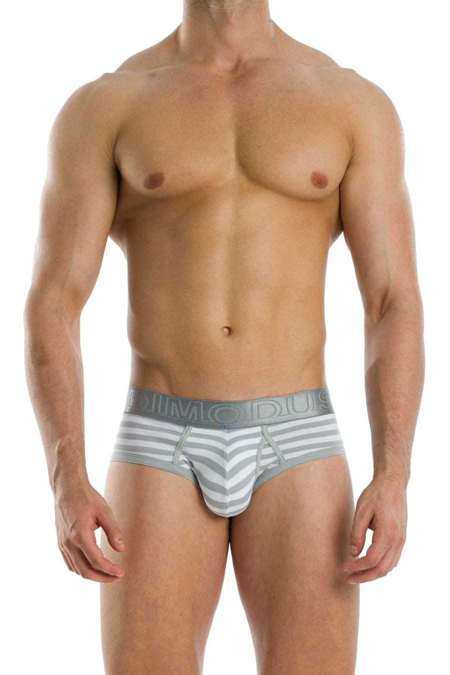 Modus Vivendi Grey Wide-Line Midi-Brief