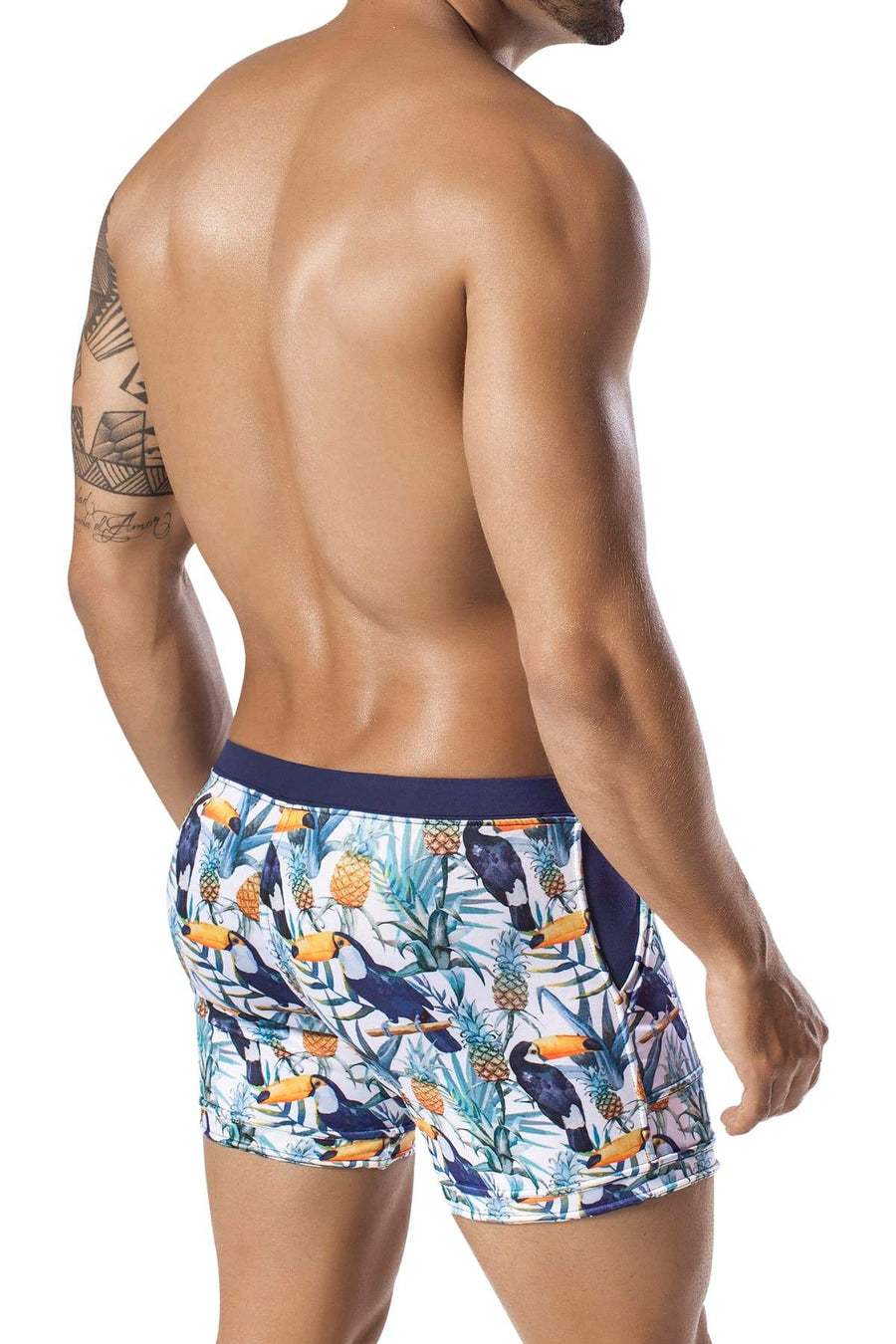 Clever Toucan Beach Swim Trunk