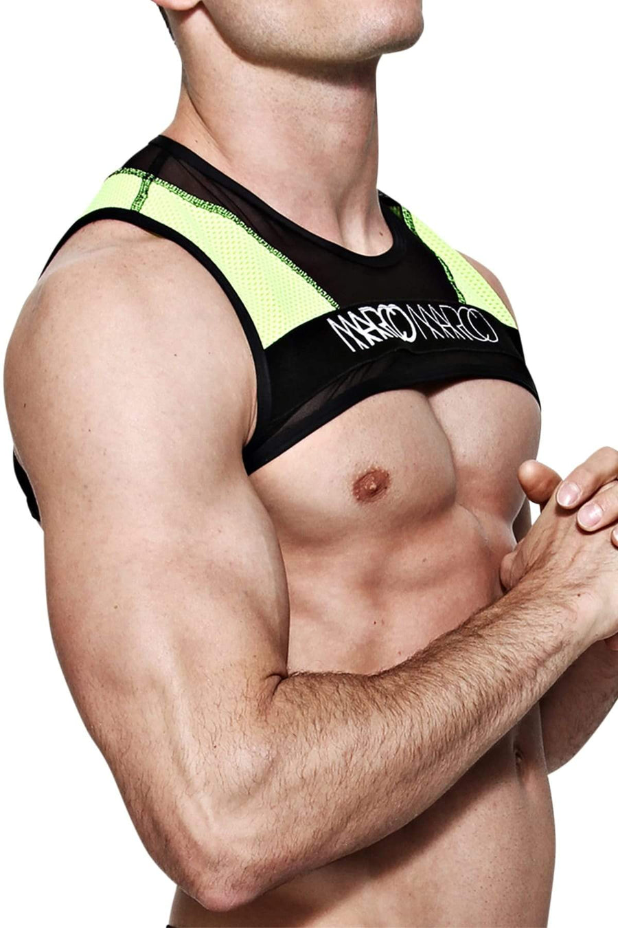 Marco Marco Neon Green Mesh Panel Quantum Harness