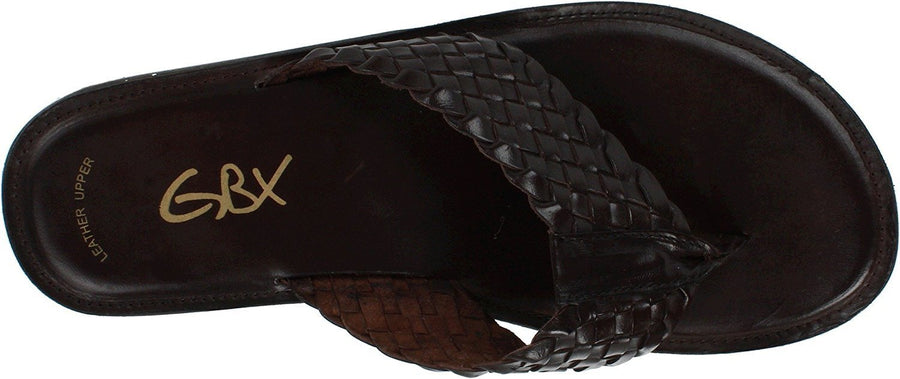 GBX Men's Woven Vamp Thong 10